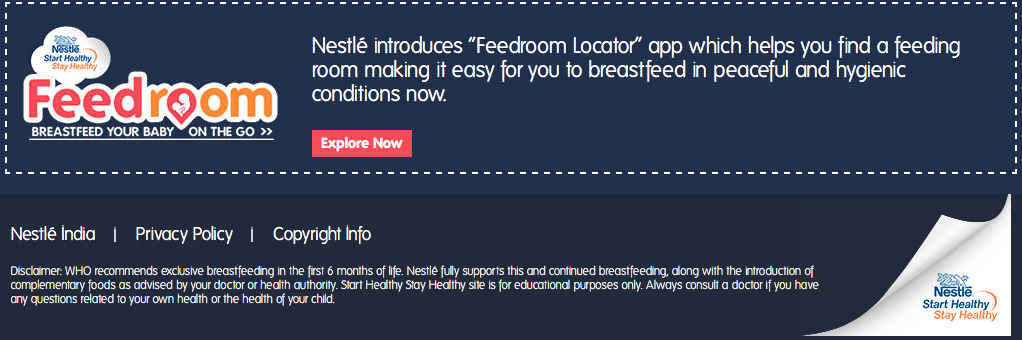 Nestle India Superbaby site - World Breastfeeding Week 2016