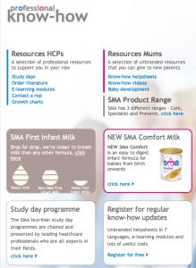 Analysed on the Baby Milk Action website: http://www.babymilkaction.org/