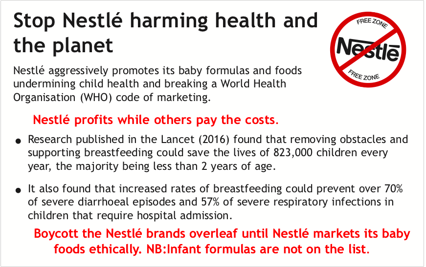 nestle brands list