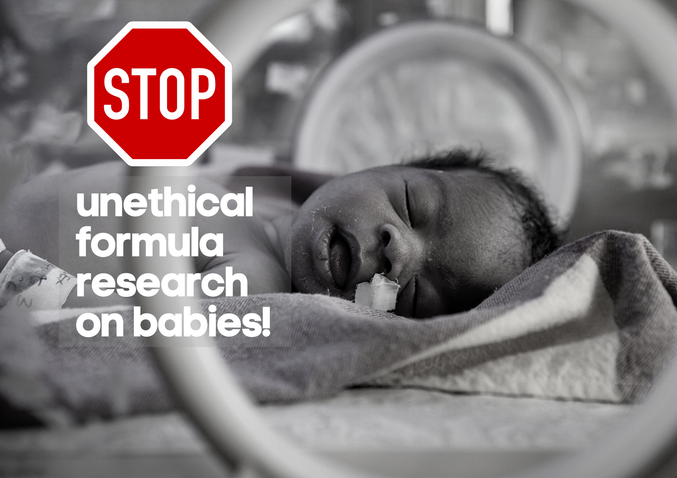 Unethical research on formula must stop