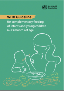 WHO Guideline for complementary feeding of infants and young