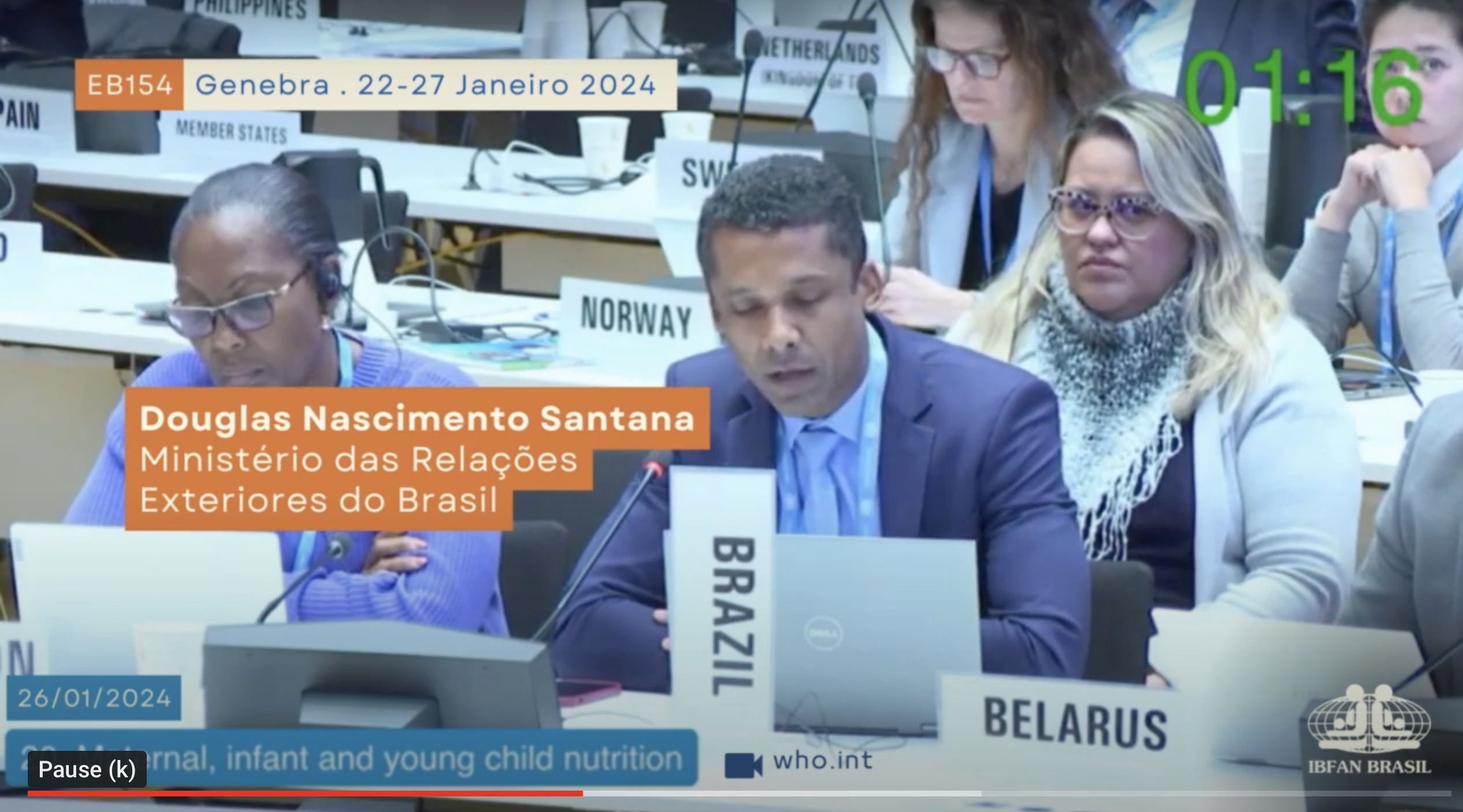 Brazil announces its intention to propose a Resolution on digital marketing.